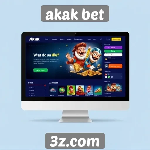 Análise da interface do usuário do site akak bet