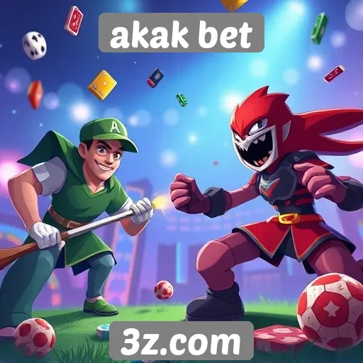Variedade de jogos no portal akak bet